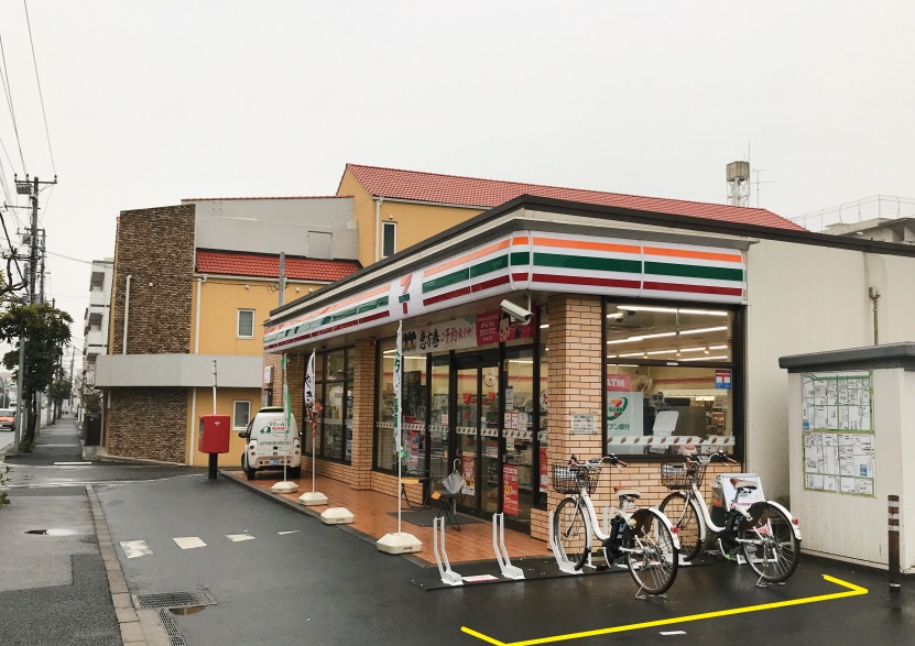 メルヴェーユ蘇我 コンビ二：セブンイレブン 千葉今井店　300m