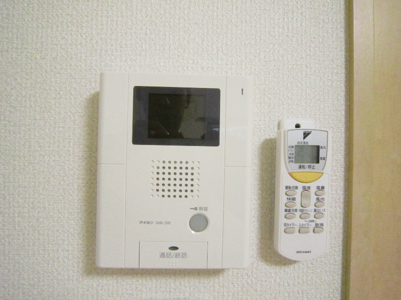 サンライズ北習志野 安心のモニター付きインターホン