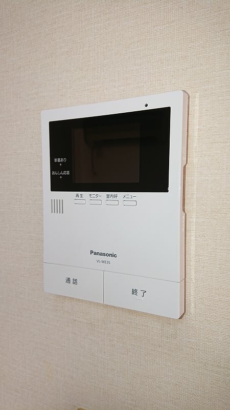 エス・カリーノ モニター付インターホン新規交換