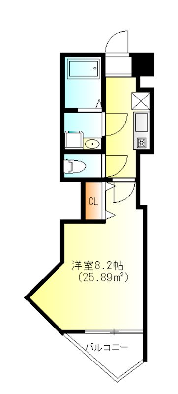 ププレ西船橋 6号室(カラー).jpg