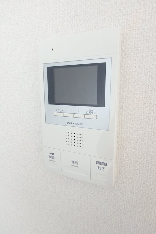 トレースshoto モニター付インターホン完備