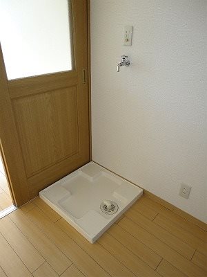 おぐらハイツ 室内洗濯機置場