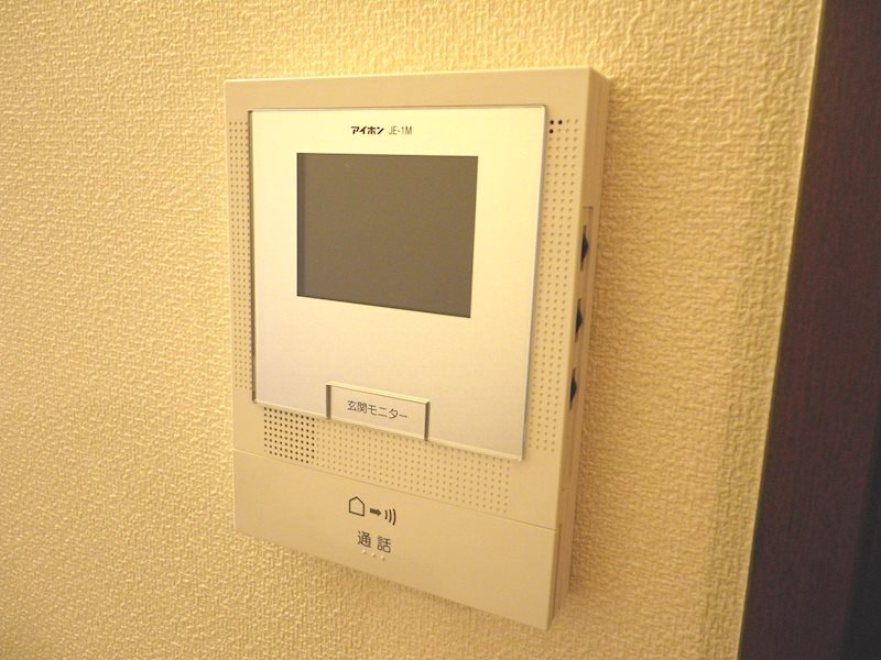 千城レジデンス 安心のモニター付インターホン完備