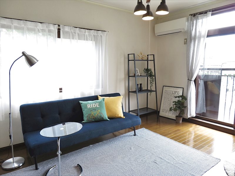 シティハイムチハルⅡ 2面採光で明るいお部屋！※家具はイメージになります。
