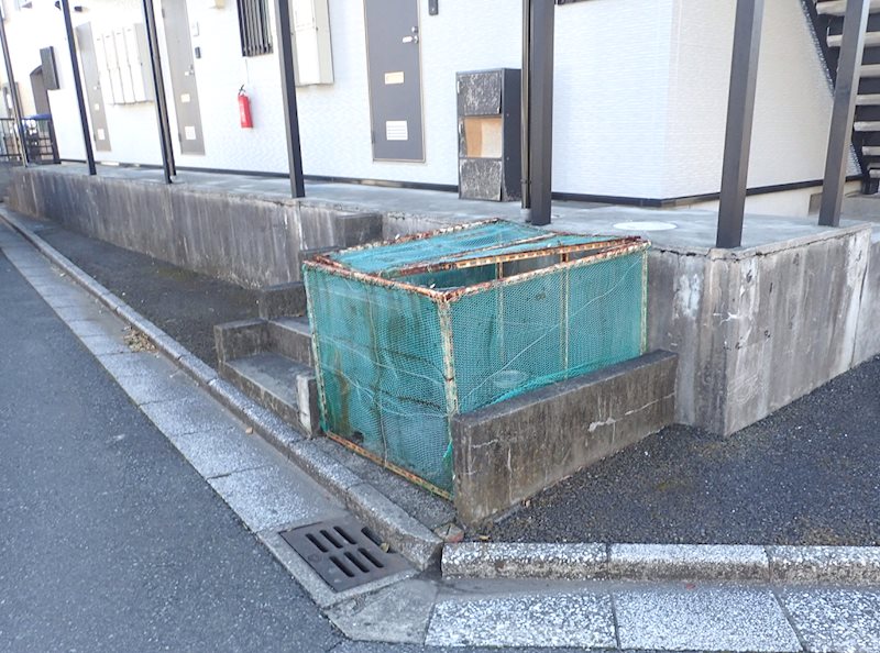 カーサおゆみ野 敷地内ゴミ置き場