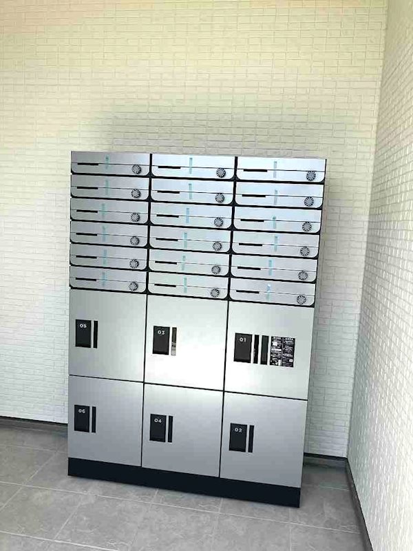 ミリアビタ弁天 宅配BOX完備