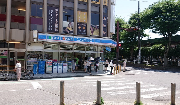 ハイムアクネ コンビ二：ローソン　北習志野駅前店　428m