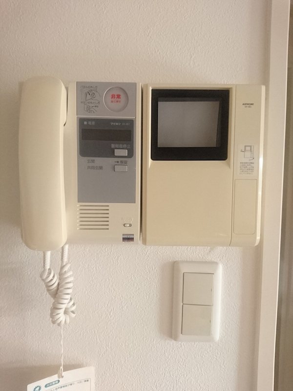 サンクレイドル佐倉 モニター付きインターホン完備